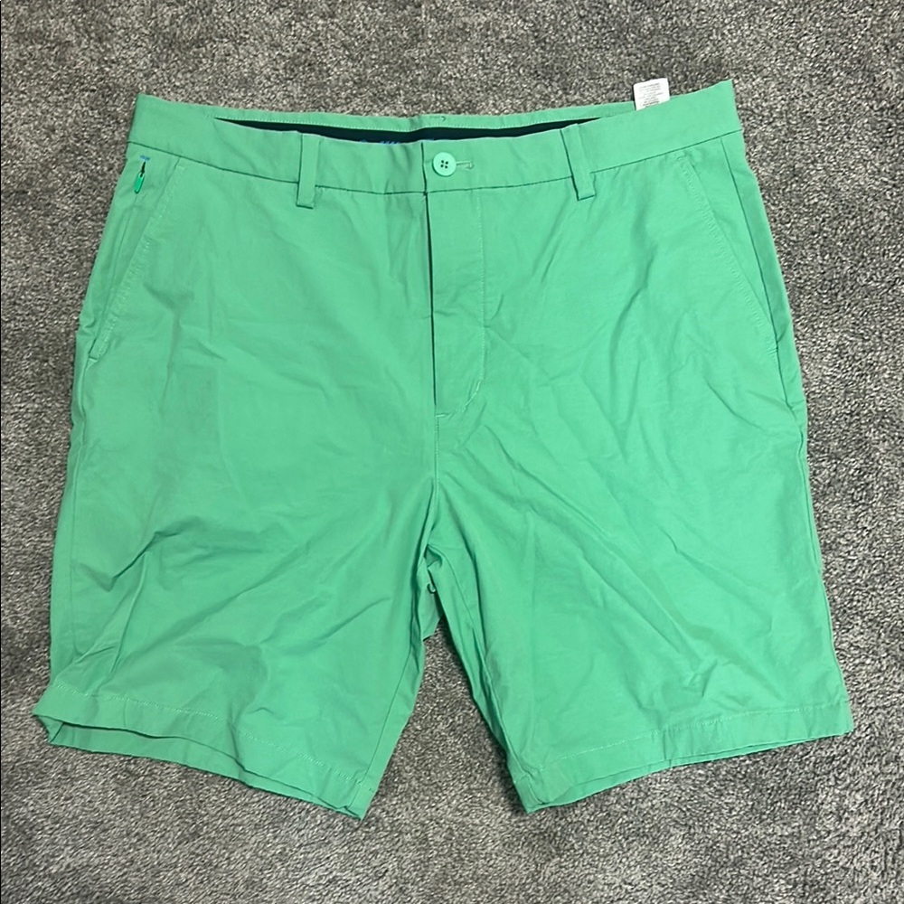 Vineyard Vines Vibrant Green Flat Front Shorts